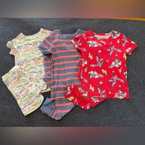 Lot of Cotton Gap Kids Pajamas